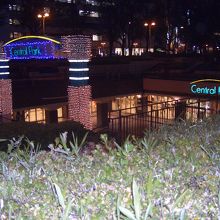 店は夜早く閉まります