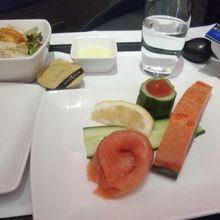 仁川−香港 CX411便 機内食・前菜