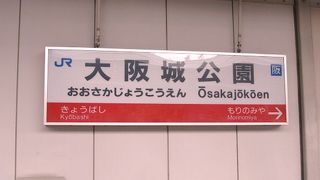 名前の通り大阪城専用の駅