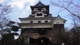 スリルのある天守閣