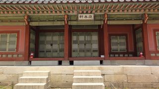 李朝第22代王・世祖が暮らし、崩御した場所