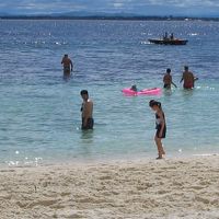 美しいホテルのプライベート・ビーチ