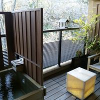 客室付露天風呂です。