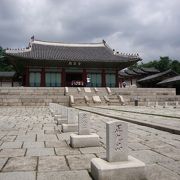 慶熙宮の正殿‘崇政殿’