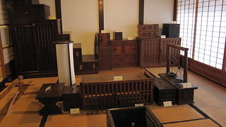 近江八幡の商家の雰囲気を感じ取ることができる施設