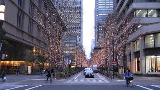 しゃれた散歩道