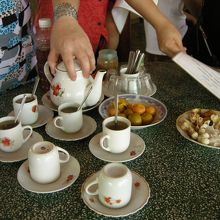 勧められたはちみつティー