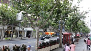 東側と西側では雰囲気が変わる