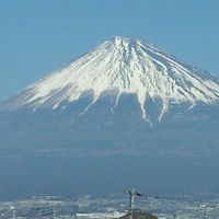 新幹線からみ見た富士山！
