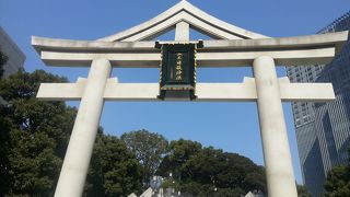 山王さんと親しまれている永田町にある神社です