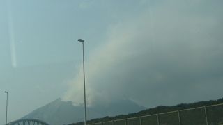 今でも噴火している桜島