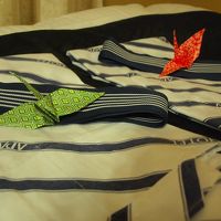 折り鶴が置かれていたのはうれしかったです