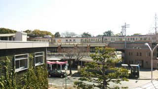鶴舞公園に隣接する駅