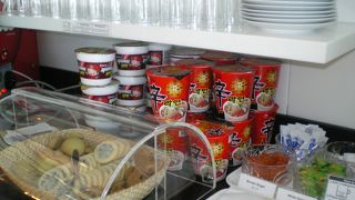 航空ラウンジの様子