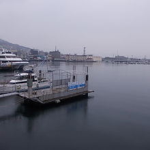 海の景観も楽しめるエリアです
