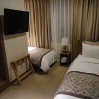 ベットのレイアウトが面白いです