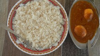 西院が眺められるレストラン