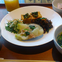 胃にやさしい朝食でした