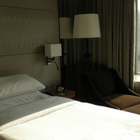 ベッドの寝心地が硬すぎず柔らか過ぎず、すばらしかったです。