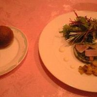 夕食・前菜のテリーヌ