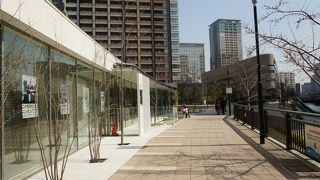 五反田駅から目黒川に向かってすぐの場所