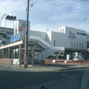 住宅街の駅