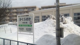 都市の中のローカル線