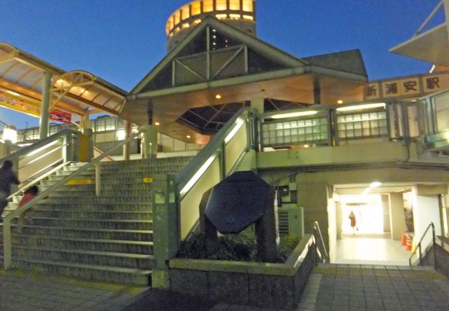 新浦安駅はブライトホテル、オリエンタルホテルに直結