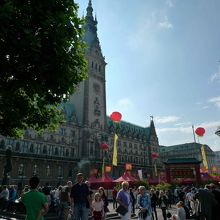 ハンブルクのチャイナフェストはかなり大掛かりです