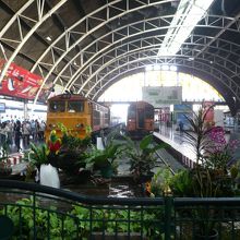 比較的綺麗なホーム