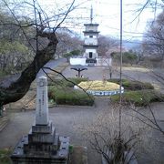 花見桜の名所です