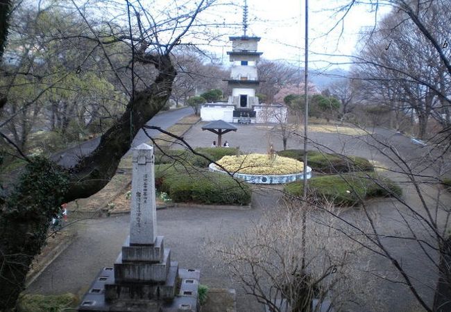 花見桜の名所です