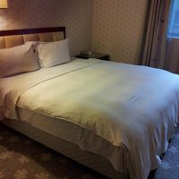 ベッドも大きい。