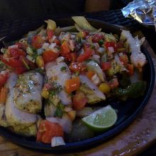 焼きたて熱々ファジータ、美味しい