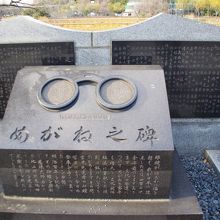 めがねの碑