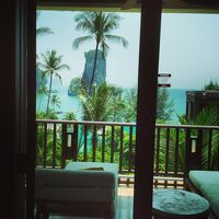 ベッドからの景色です