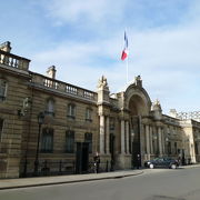 フランス共和国大統領の官邸です