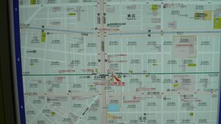 住宅街が多い南北線北３４条駅