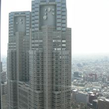 都庁も見えます