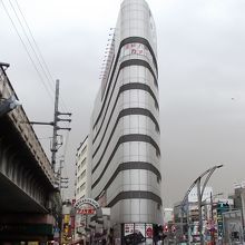 ＪＲ上野駅側からの入口