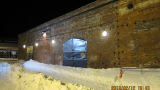 美しい赤レンガ倉庫群