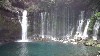 思った以上にきれいだった白糸の滝。