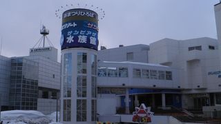 ショッピングモールにある気軽な水族館