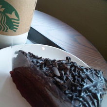 チョコたっぷり。