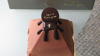 休憩しながらケーキを