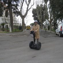 お婆さんもらくらく散歩