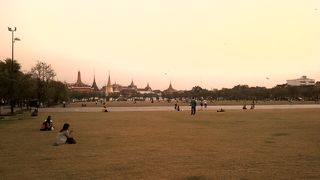タイでは最も有名な王宮広場