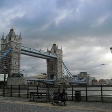 この日は曇っていました。