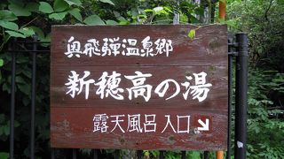 新穂高の湯