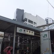 東中野駅です。